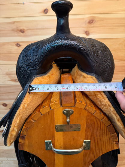 16” Circle Y High Horse Round Rock Gaited Western Trail Saddle Model 6870 (2023)