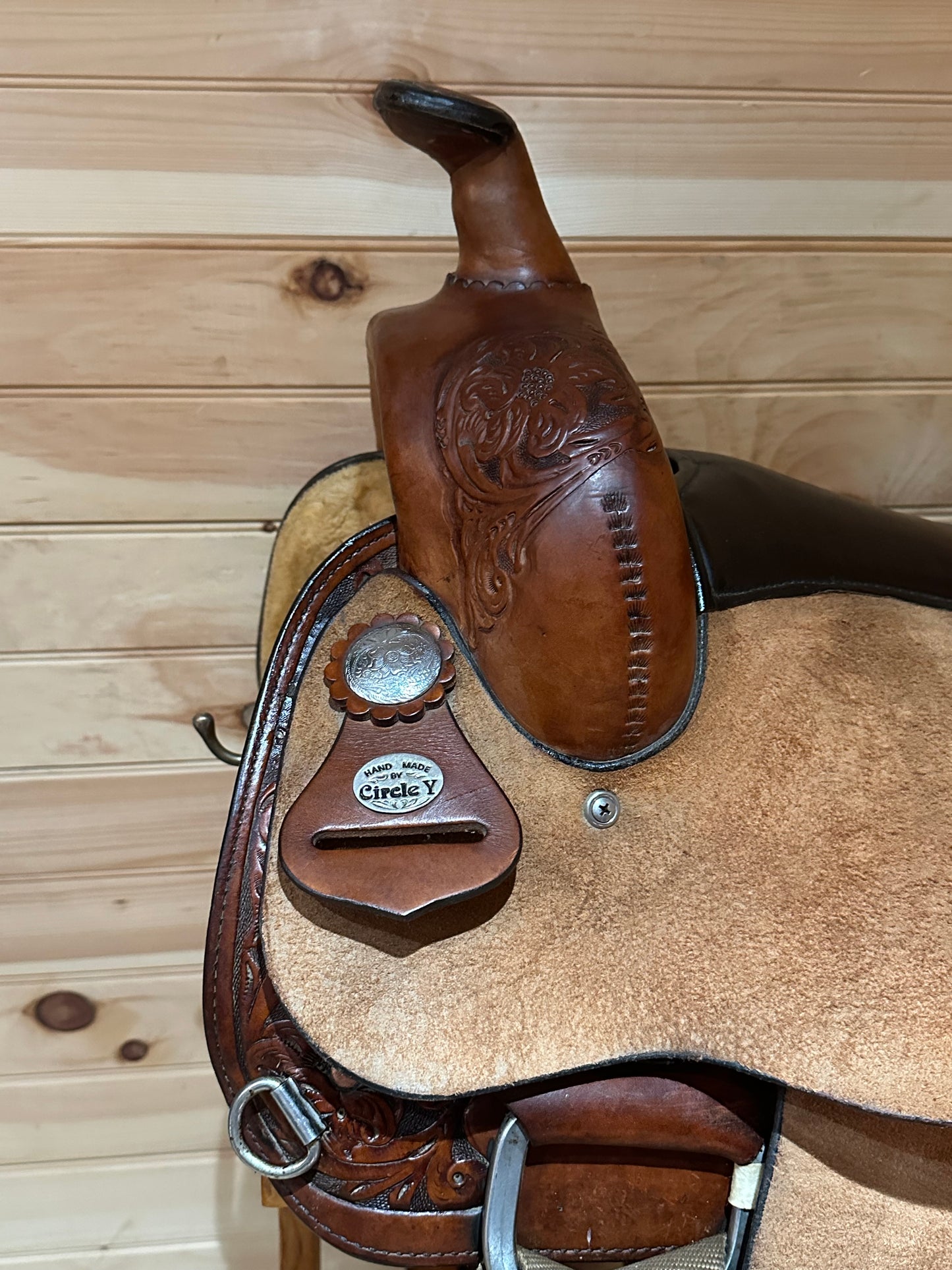 16” Circle Y Cutter Western Saddle Model 1566