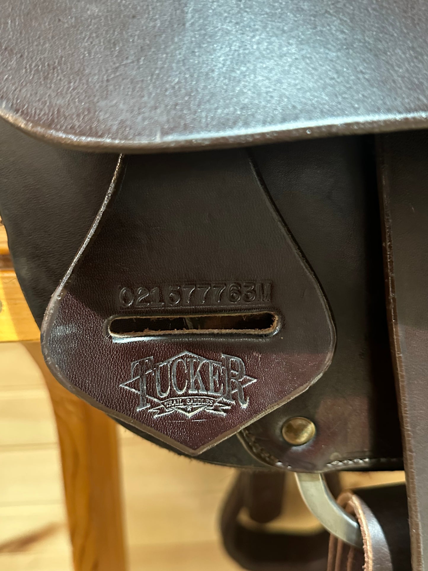 17.5” Tucker Cheyenne Western Trail Saddle Model 157