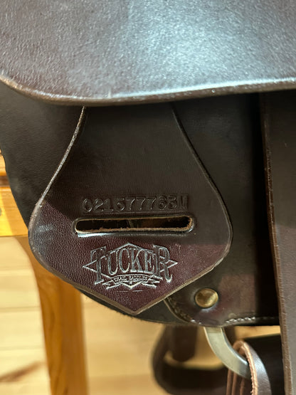 17.5” Tucker Cheyenne Western Trail Saddle Model 157