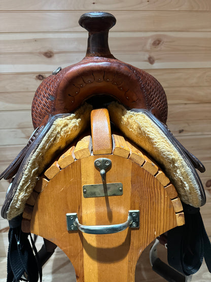 13” Crates Youth Equi-Fit Western Trail Saddle Model 2183