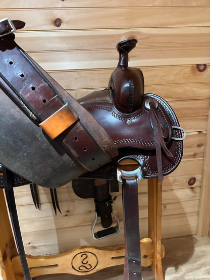 17” Cashel Outfitter by Martin Saddlery Western Trail Saddle Model CAS-SA-CTO