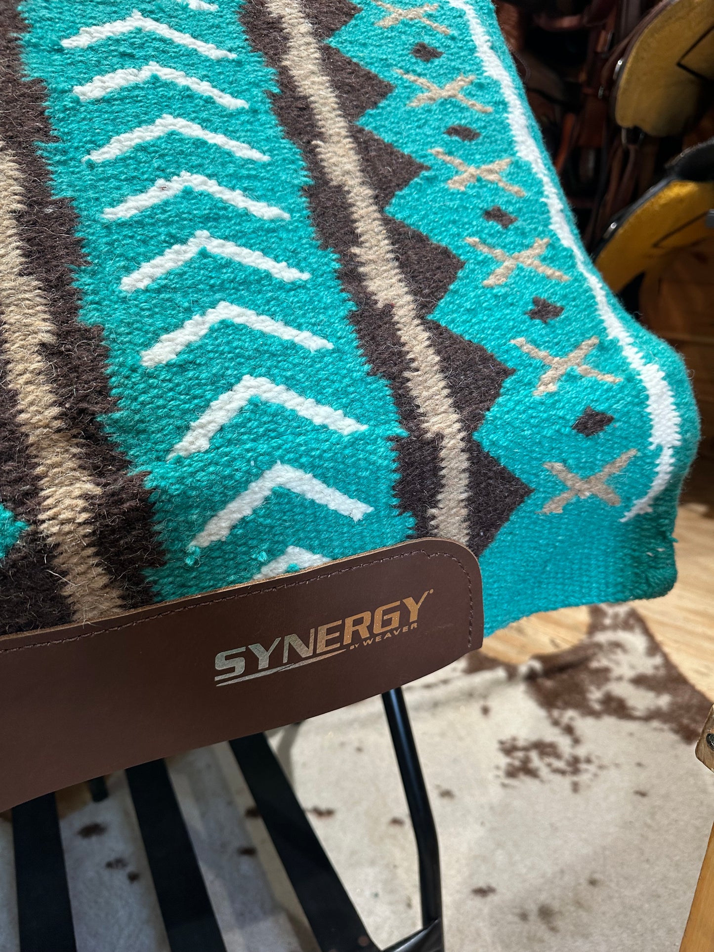 Synergy Flex Contour Performance Saddle Pad, Mojave, 33”x38”, Wool blend felt
