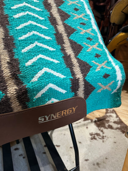 Synergy Flex Contour Performance Saddle Pad, Mojave, 33”x38”, Wool blend felt