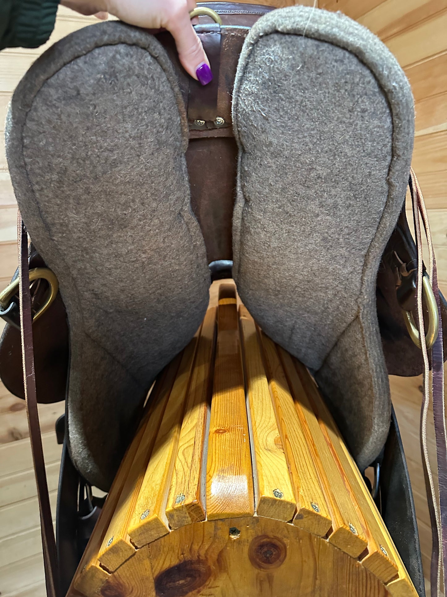 15.5” Tucker High Plains Western Trail Saddle Model 260