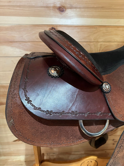 15” Billy Royal Rancher Extreme Cowboy Work Western Saddle