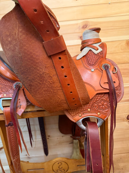 17.5” McCall Wade Trail Western Ranch Saddle Model 190 611