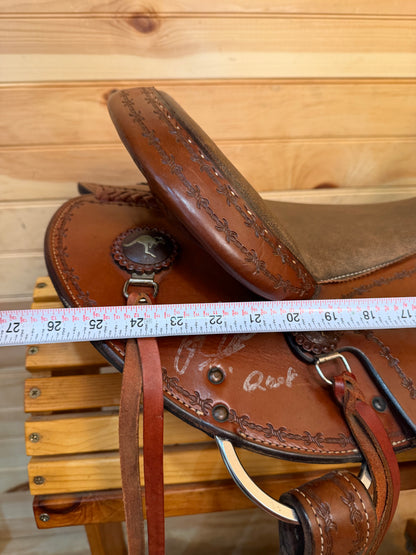 16” Clinton Anderson Aussie Stock Saddle by Martin Saddlery