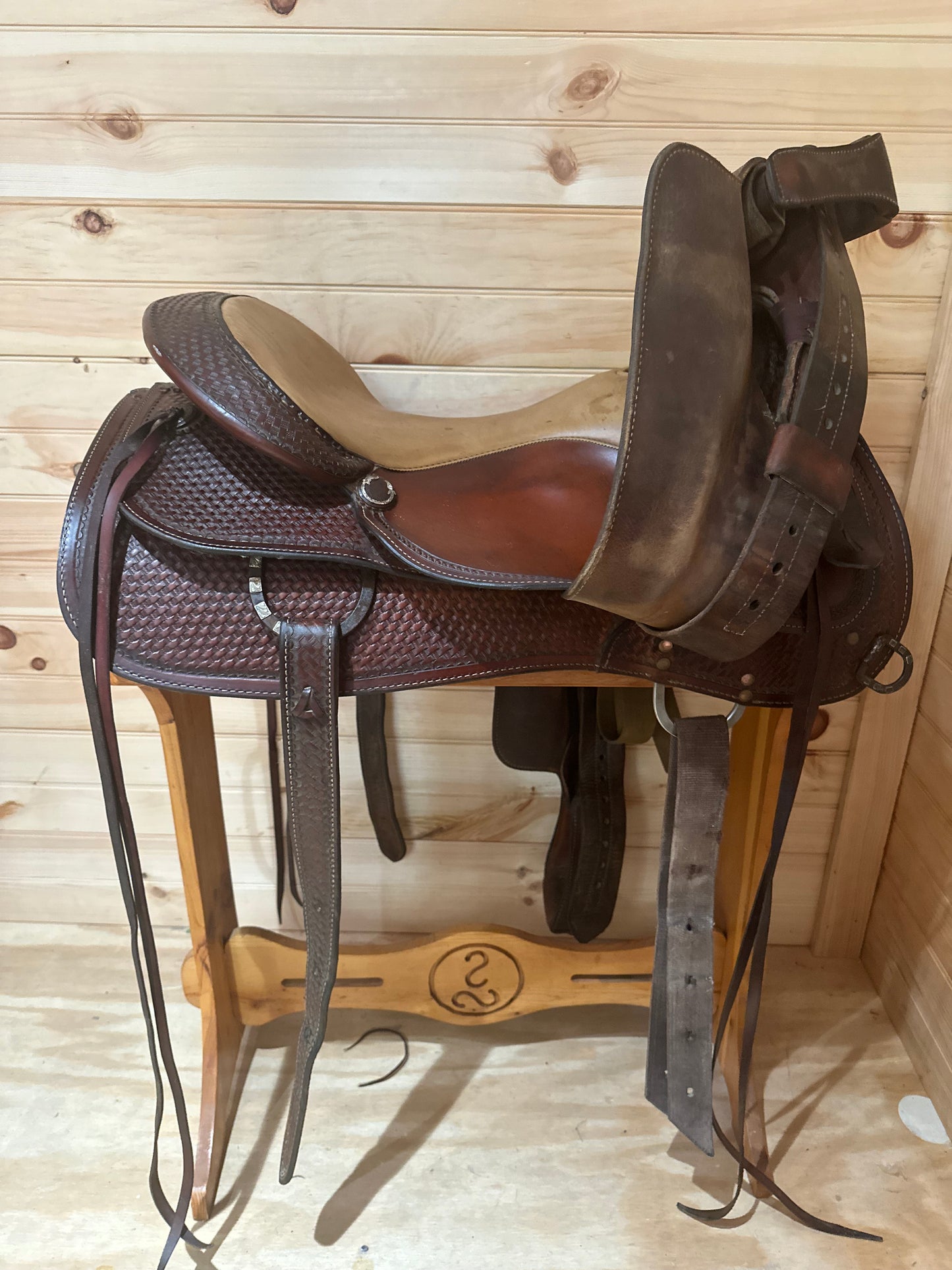 16” Circle Y Team Penning Western Saddle Model 2642