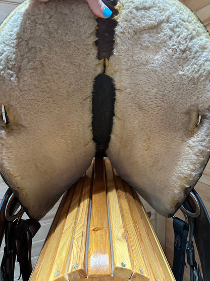 16” Big Horn Haflinger Western Trail Saddle Model 1579