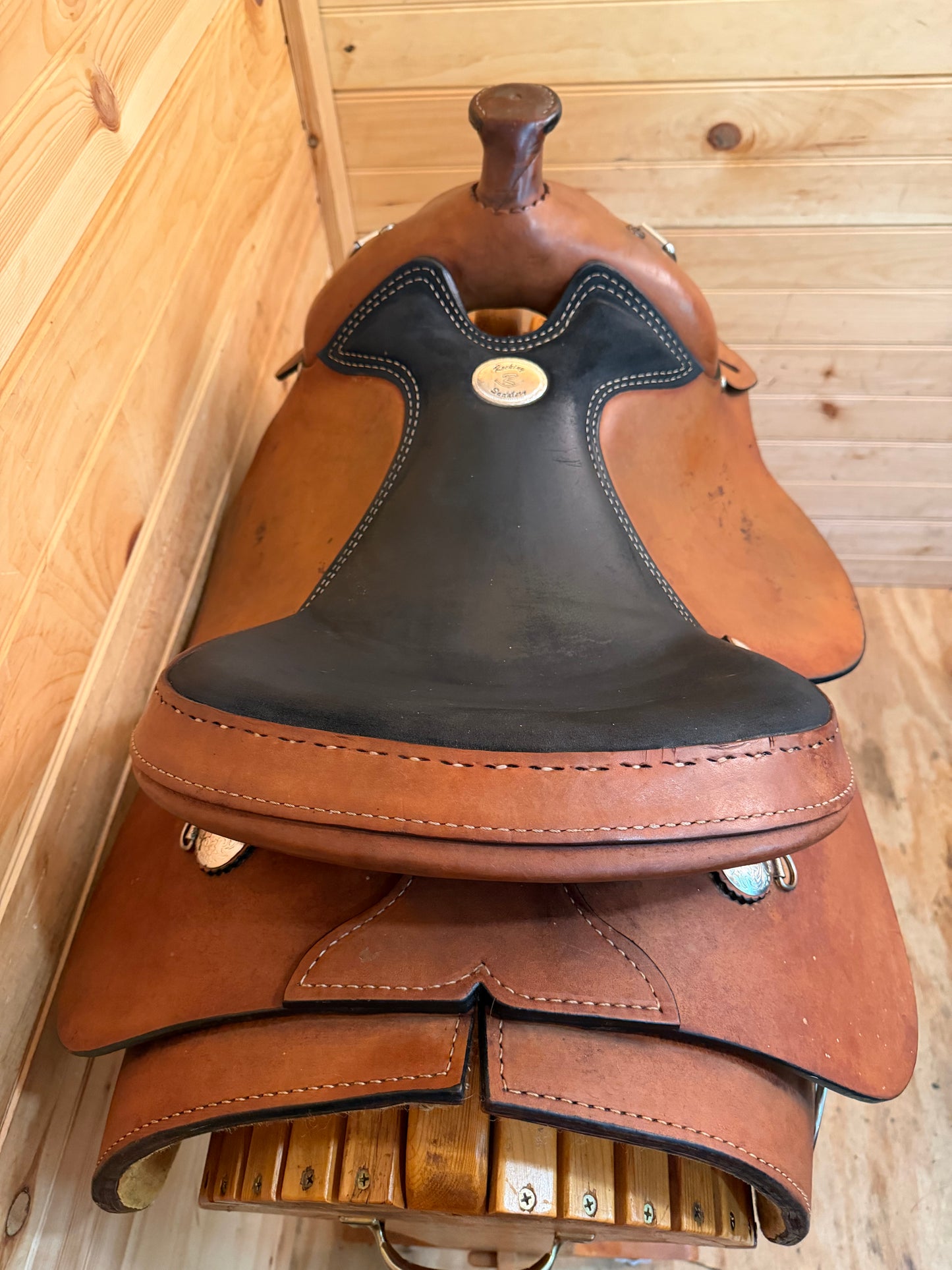 15” Rocking R Western Work Training Saddle Model 1300