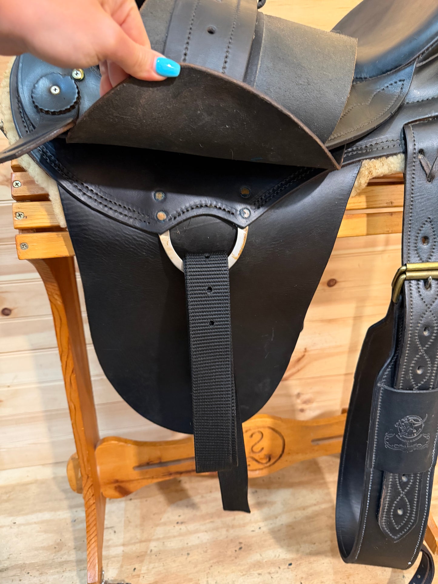 17” Australian Stock Saddle Co Santa MK III Enduro Aussie Saddle by James Saddlery