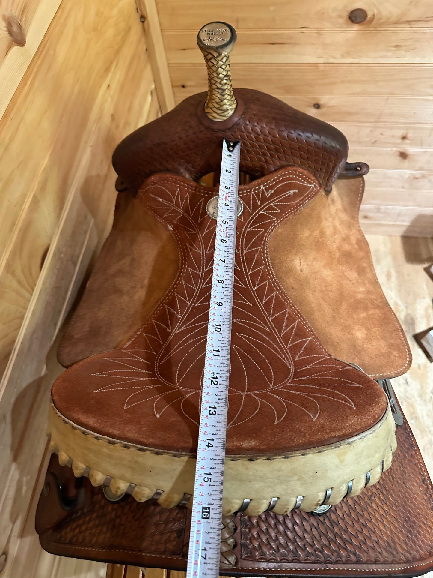 14” Billy Cook Maker Sulphur, OK Barrel Racing Saddle Model 1527