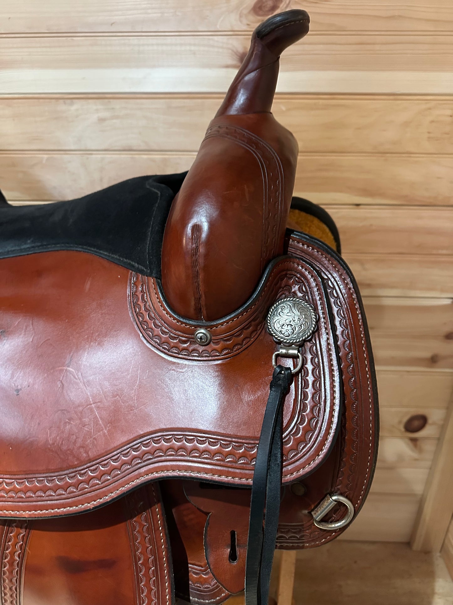 17” Circle Y Flex-Lite Western Trail Saddle Model 1558