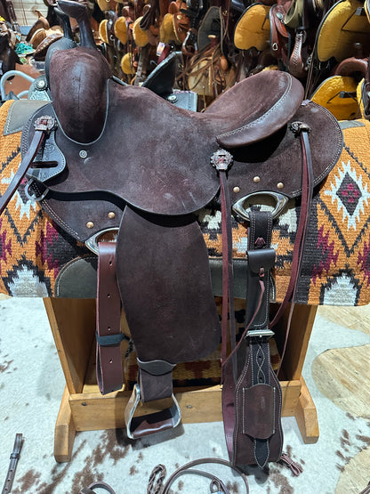 Silver Royal Carson Cowboy Saddle