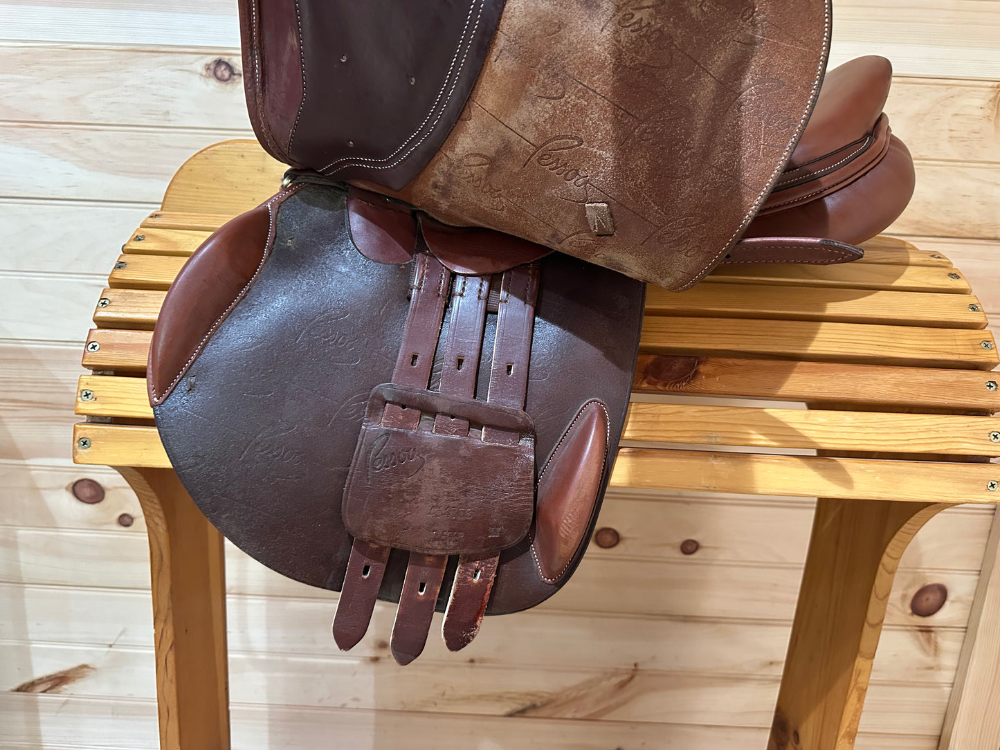 16.5” Pessoa Legacy XP Close Contact/Jumping Saddle Model 464103 (M)