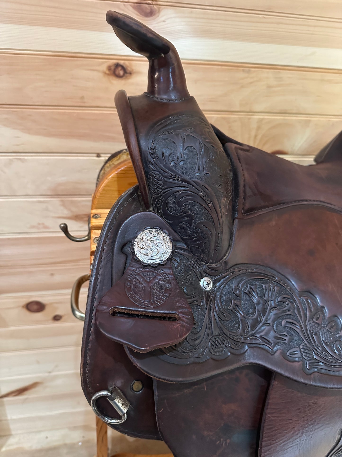15” Circle Y Arabian Park & Trail Western Trail Saddle Model 3940