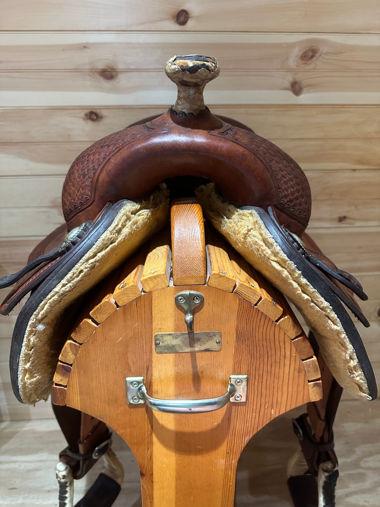 16” Mitch Harrison Custom Maker Western Reining Saddle