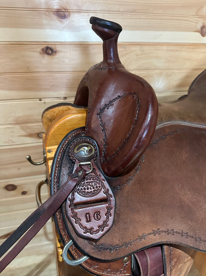 16” Clinton Anderson Aussie Saddle by Martin Saddlery