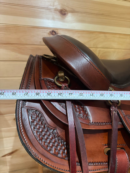 17.5” Big Horn Draft Western Saddle Model 1683