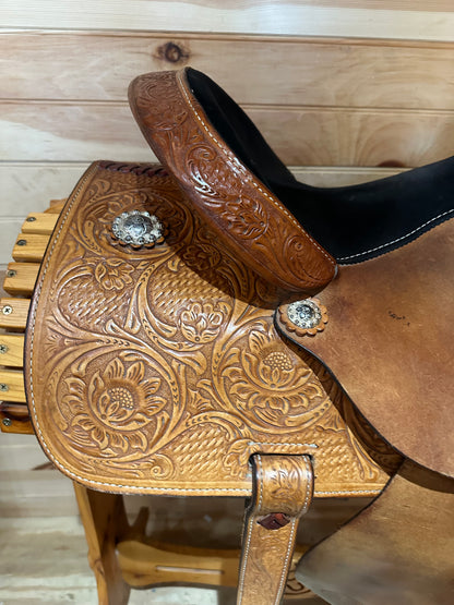 14.5” Circle Y Marlene Special EFFX Barrel Racing Western Saddle Model 1186