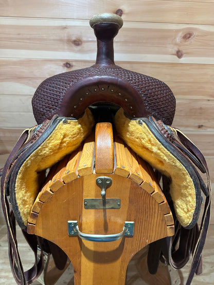 16” Diamond K Saddlery Ranch Roper Western Saddle