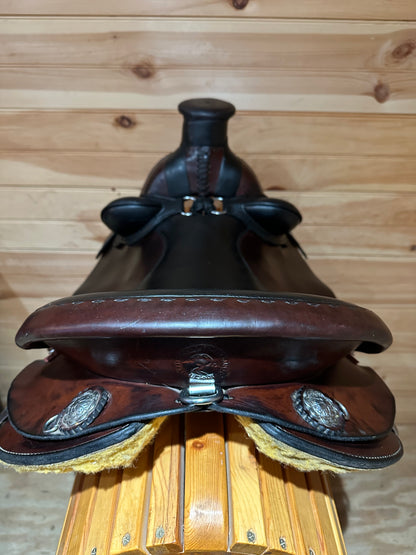 16.5” Allegany Mountain Saddlery Wade Trail Saddle
