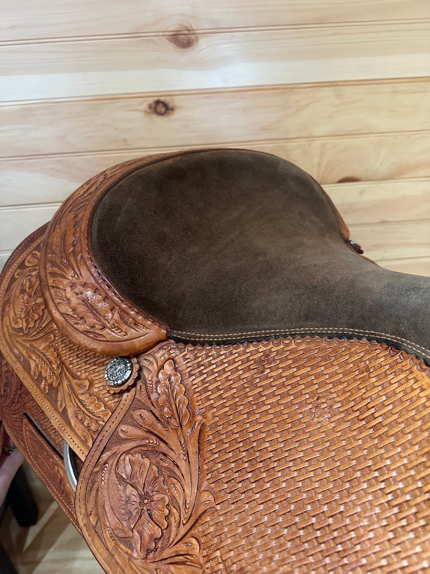 16” Champion Turf Reining Western Saddle