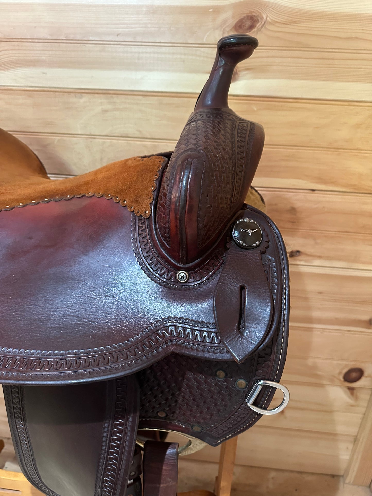 15.5” McCall Cowhorse Western Saddle Model 690 1203