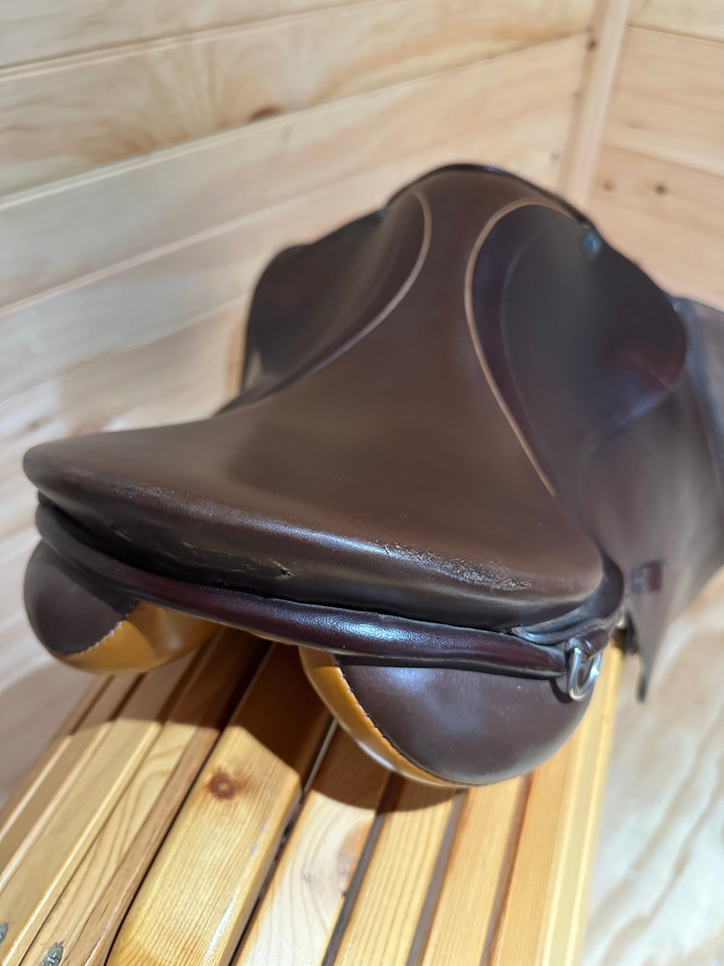 16” Stubben Rex Pony Saddle (Wide)