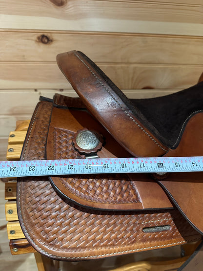15” Big Horn Western Barrel Racing Saddle Model 919