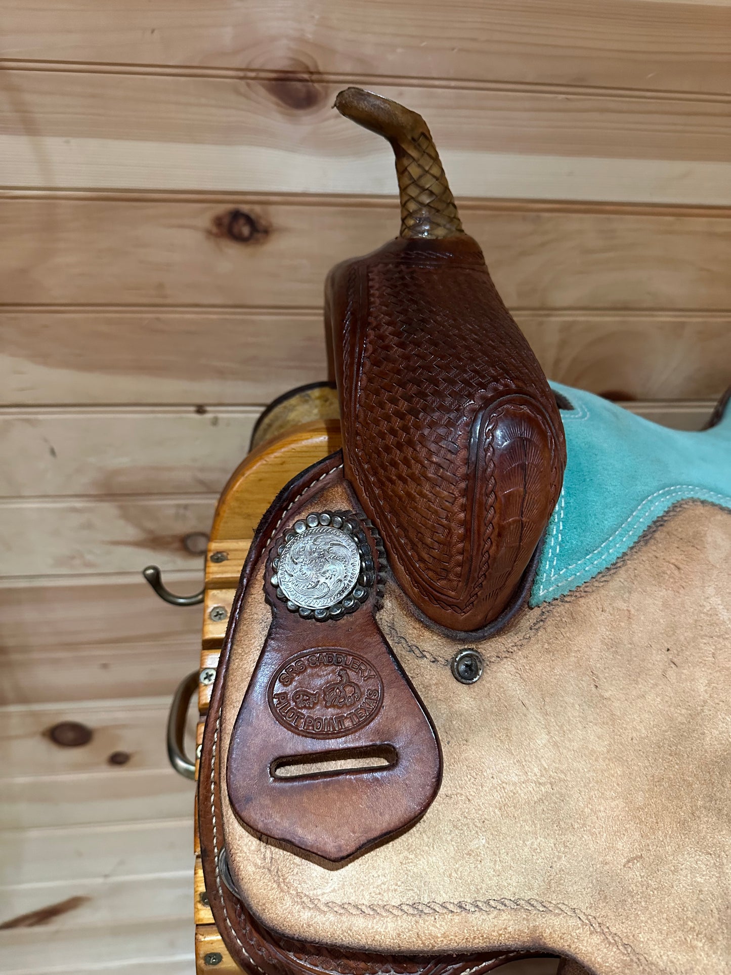 14.5” SRS Saddlery Paul Taylor Barrel Racing Saddle