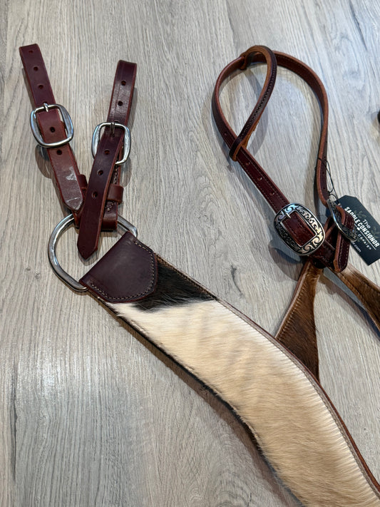 Cowhide Tripping Collar – Premium Amish Leather by Spur Creek Tack