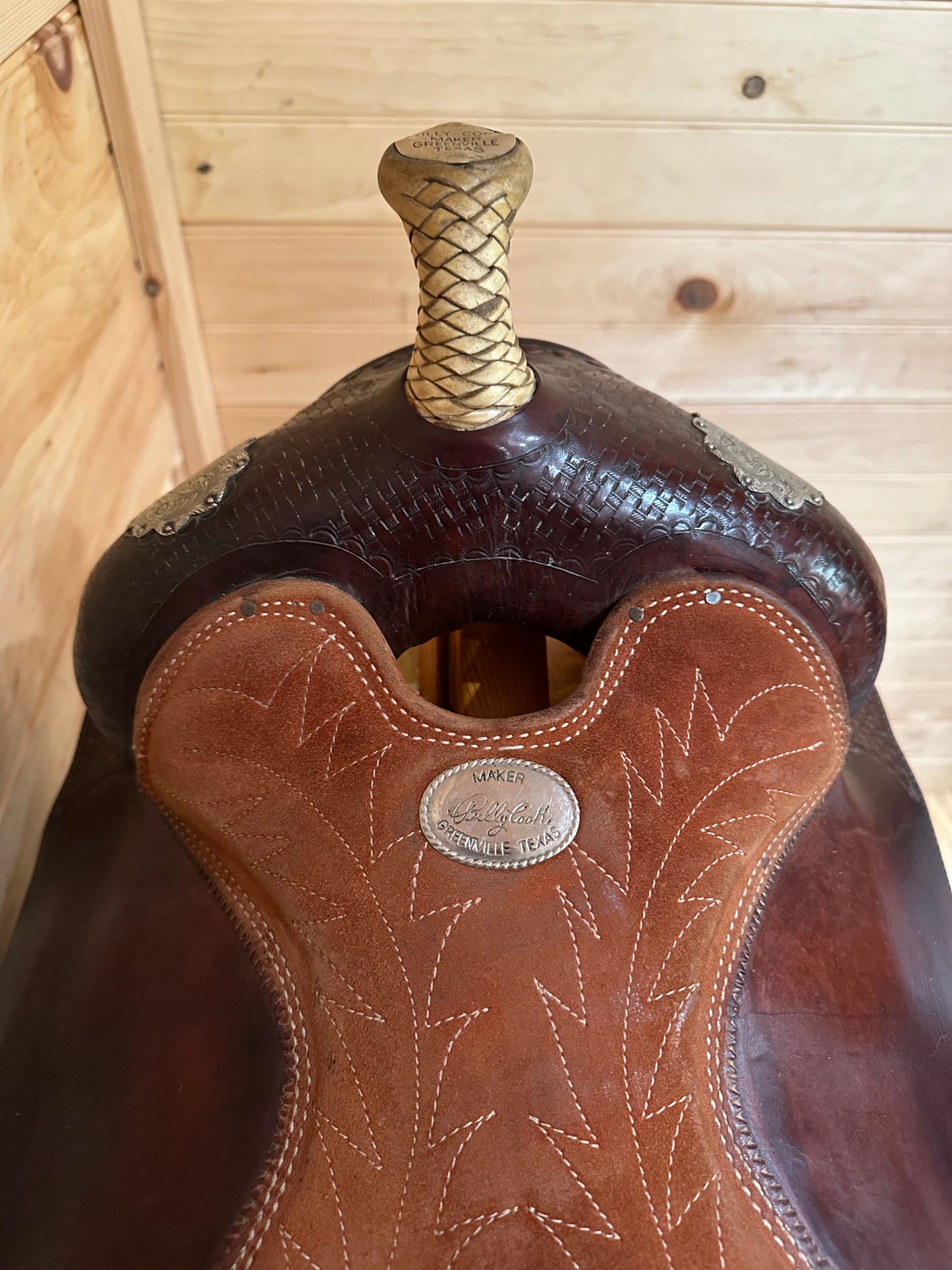 16” Billy Cook Maker Equitation Western Pleasure Saddle Model 8915
