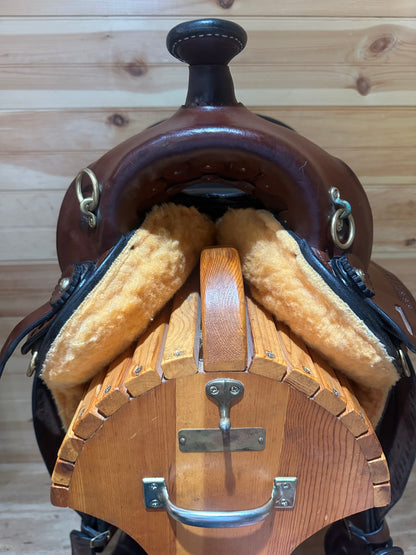 16” Imus 4Beat Gaited Western Trail Saddle