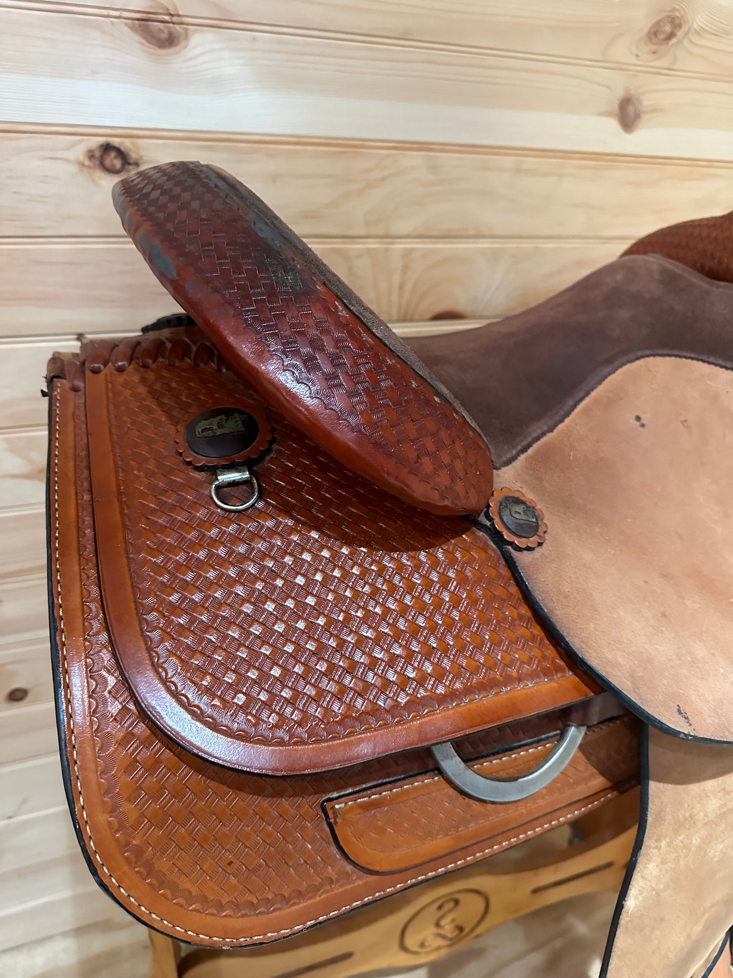 16” Tex Tan Hereford Team Roper Western Saddle Model PT4-110785