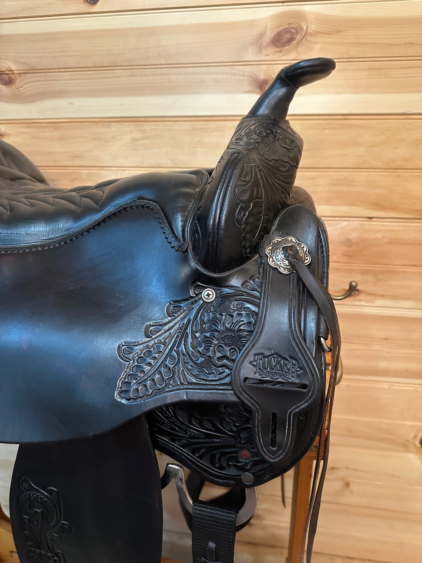 17.5” Tucker Meadow Creek  Western Trail Saddle Model 291
