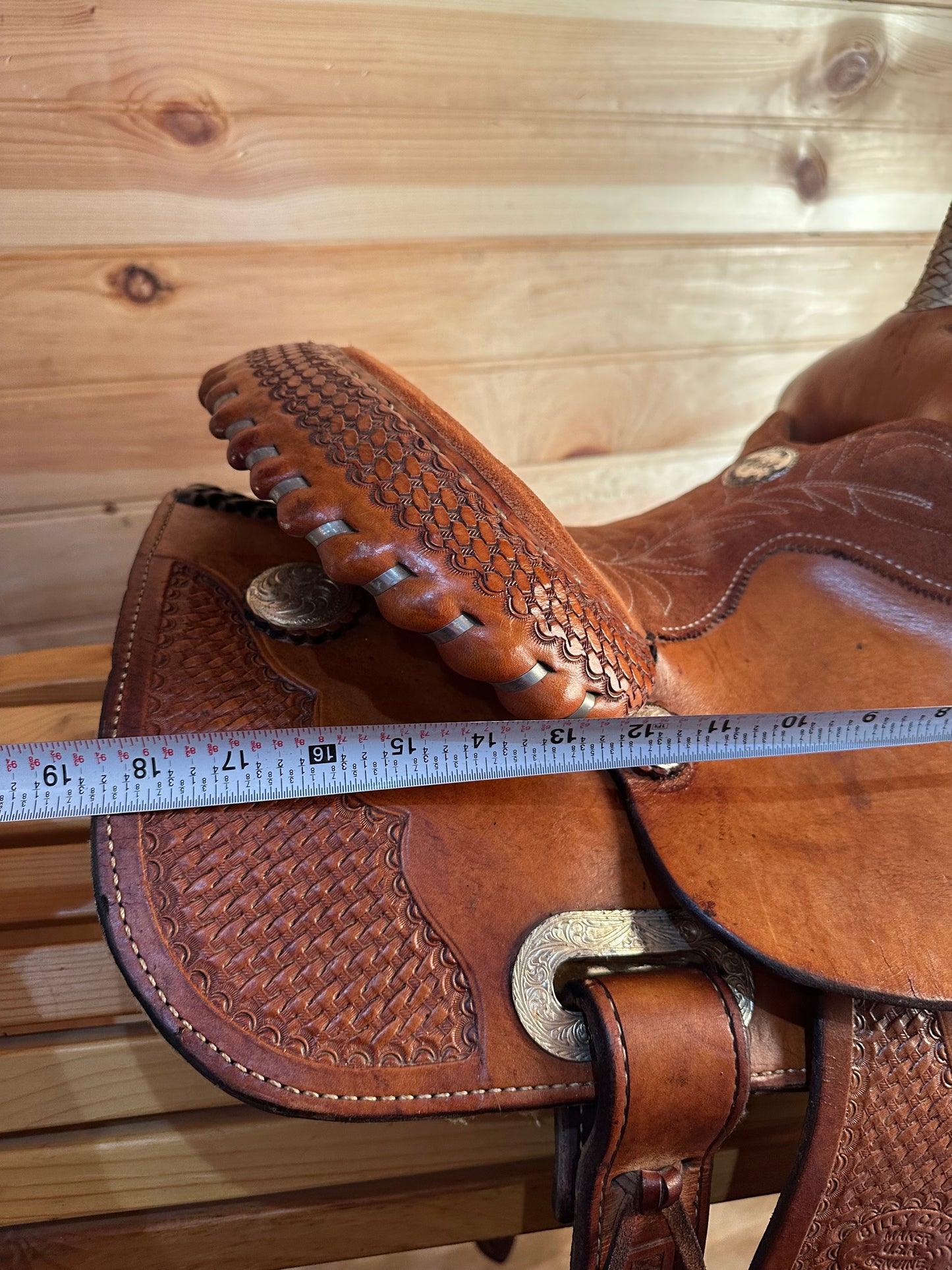 10” Billy Cook Maker Sulphur, OK Maker Youth Western Saddle Model 896