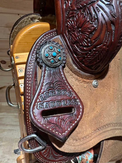 16.5” Loredo Saddle Co Western Ranch Saddle