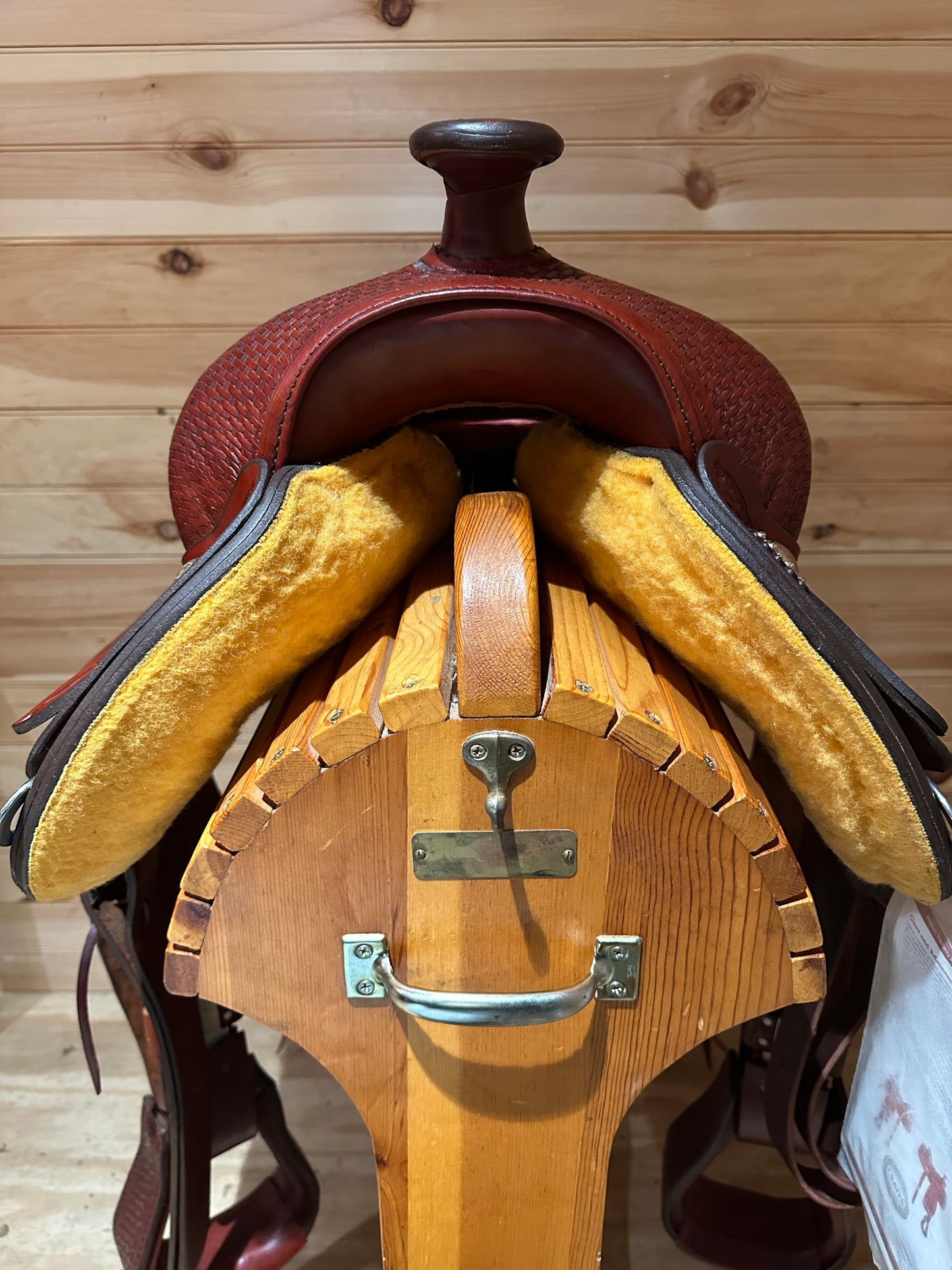 15” Crates Classic Reining Western Saddle Model 2222-2W