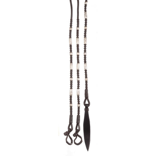 Royal King Braided Romal Reins with Silver Ferrules