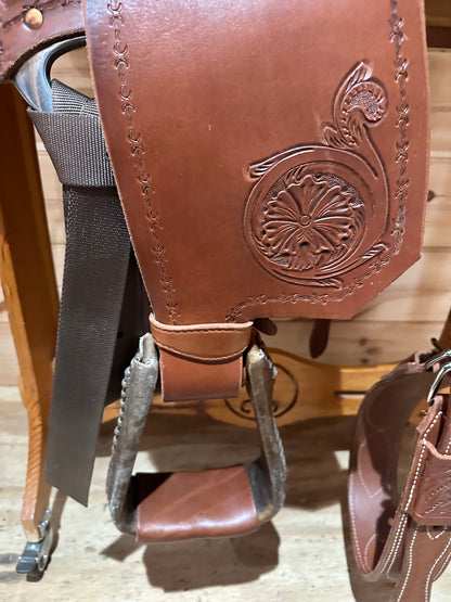 16” Corriente Association Western Trail Saddle