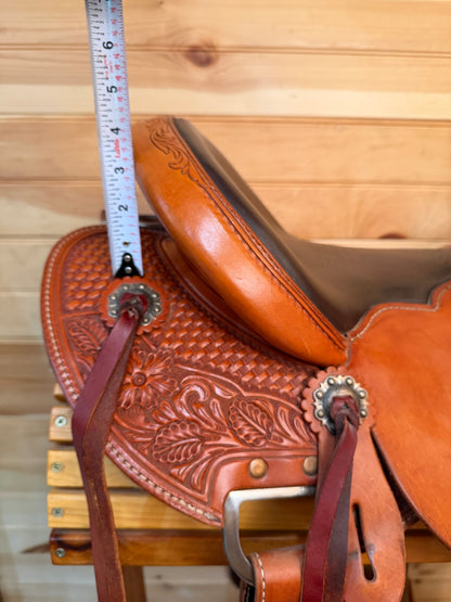 17.5” McCall Wade Trail Western Ranch Saddle Model 190 611