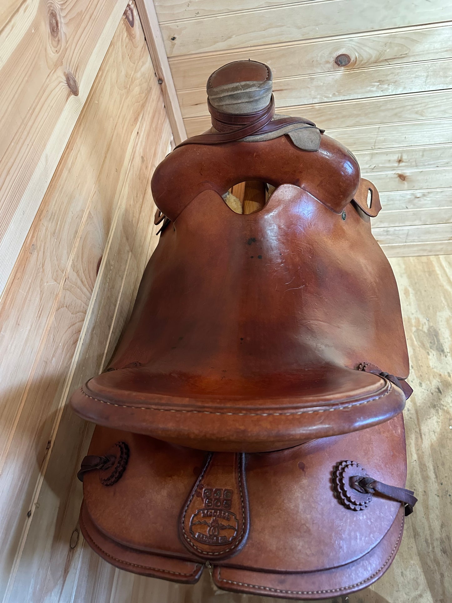 16” McCall Lady Pendleton Western Saddle Model 349-505