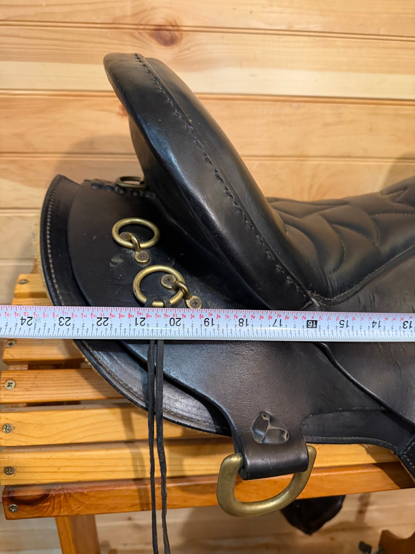 16” National Bridle Shop Gaited Endurance Trail Saddle Model 4682