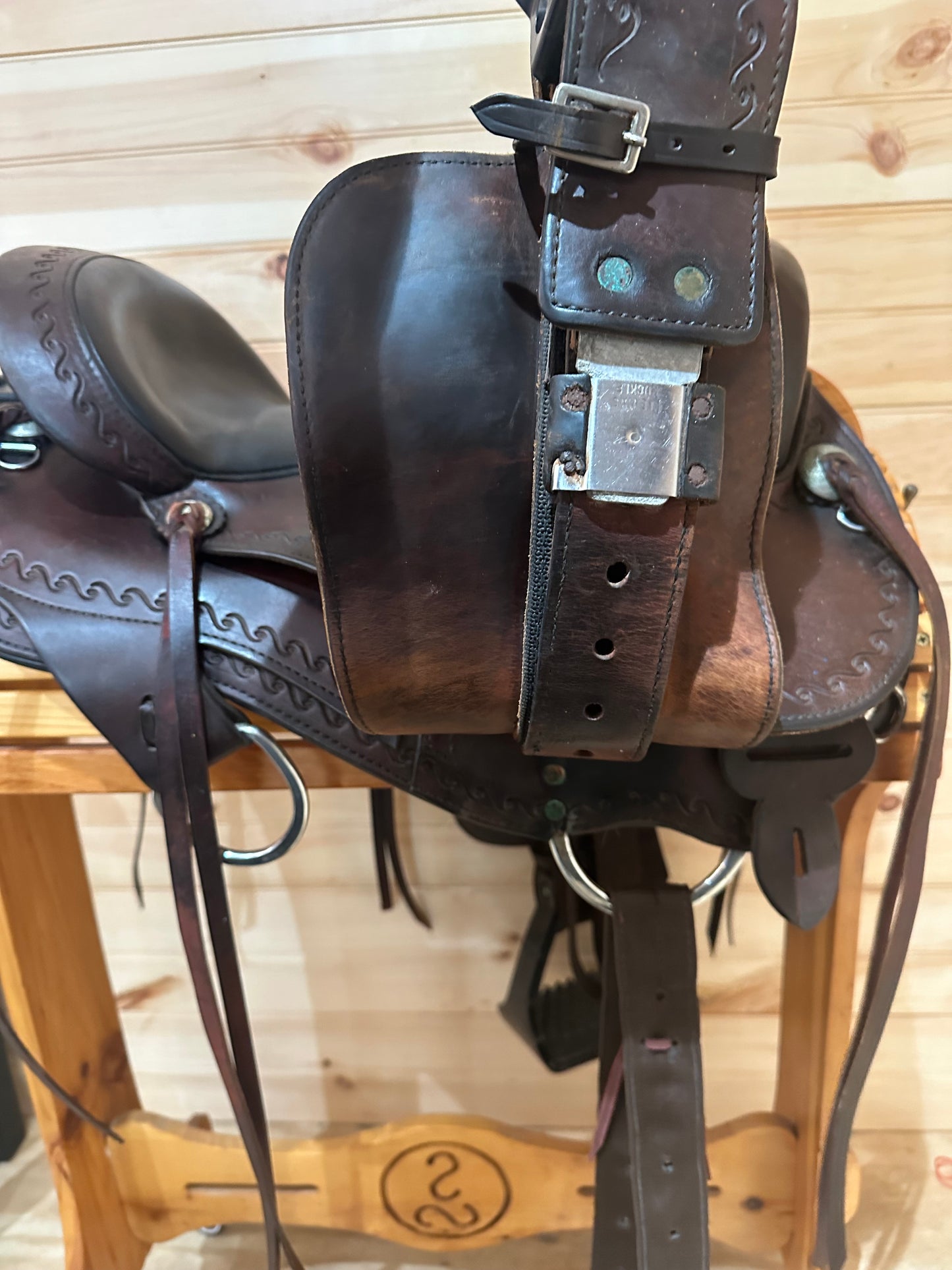 15” Circle Y Expedition Flex-Lite Endurance Trail Saddle Model 1575