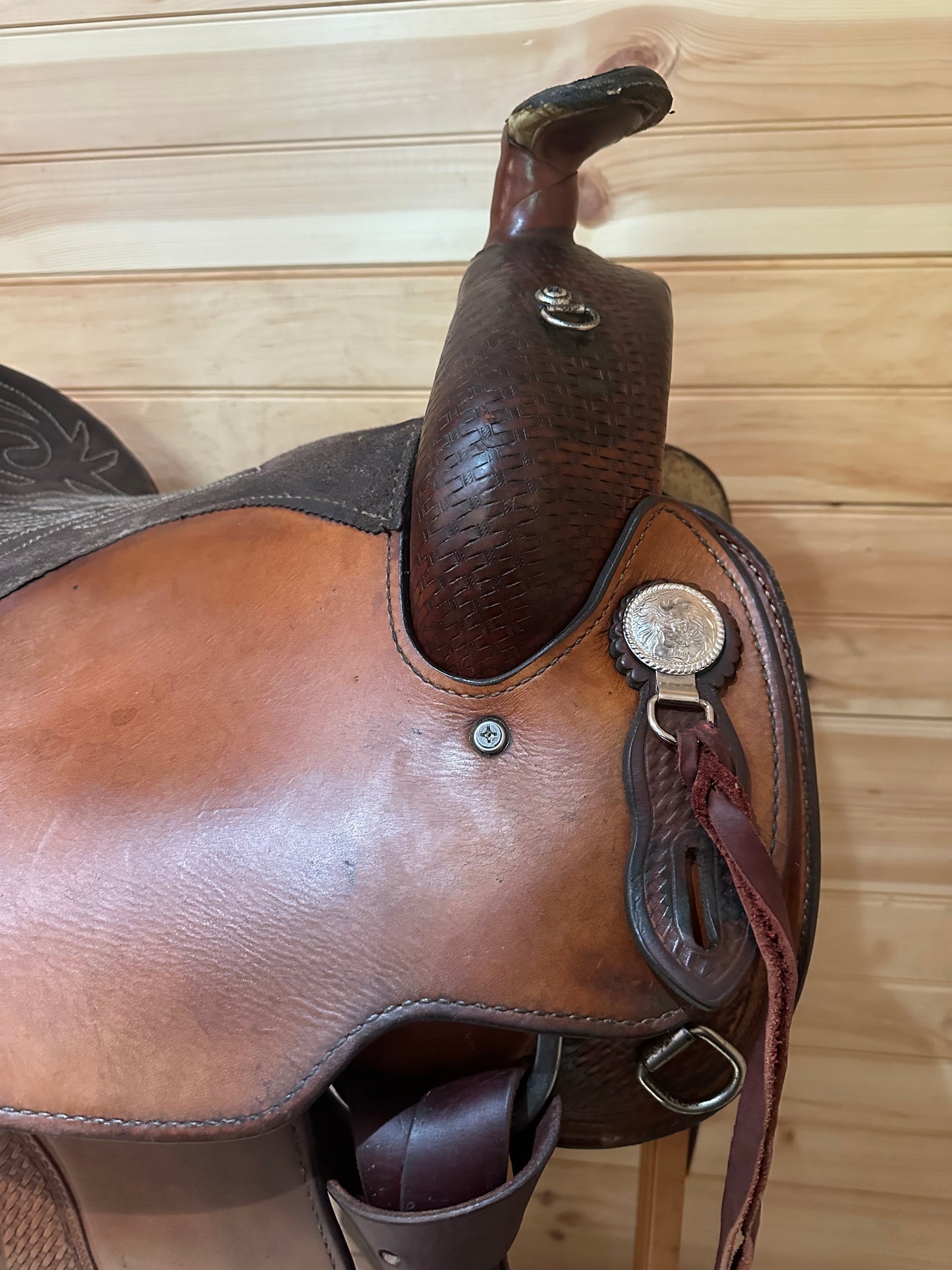 15.5” Crates Team Roper Western Saddle Model 4762