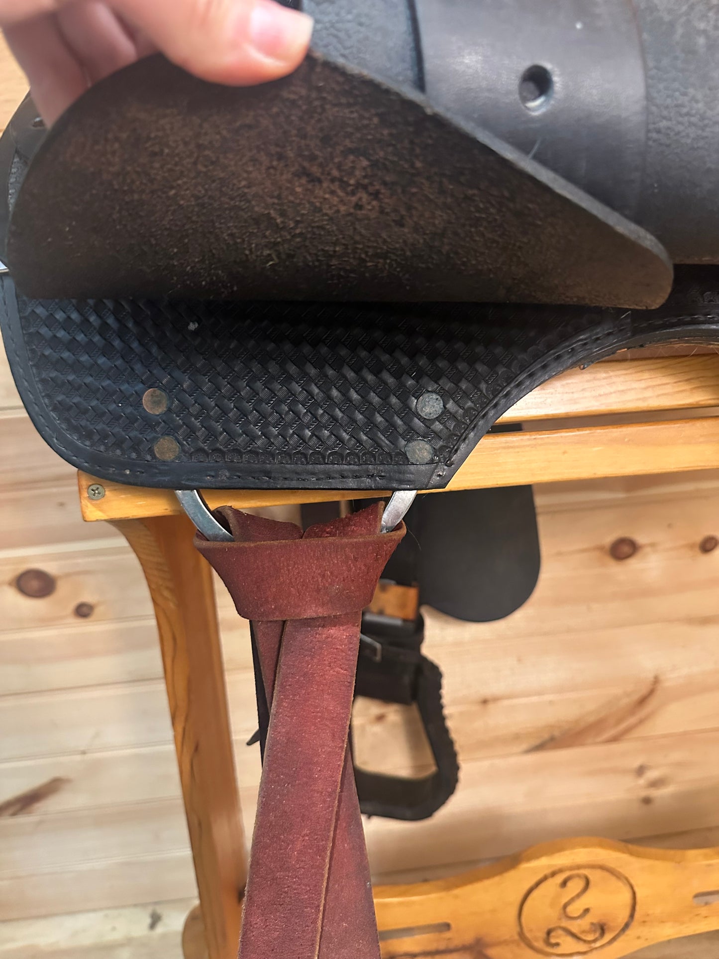 15” Rocking R Saddery  Western Saddle Model 1910