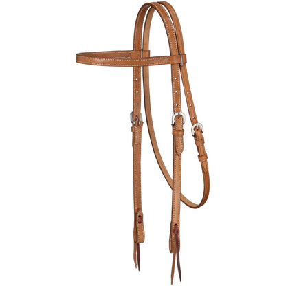 Royal King Plain Leather Browband Headstall