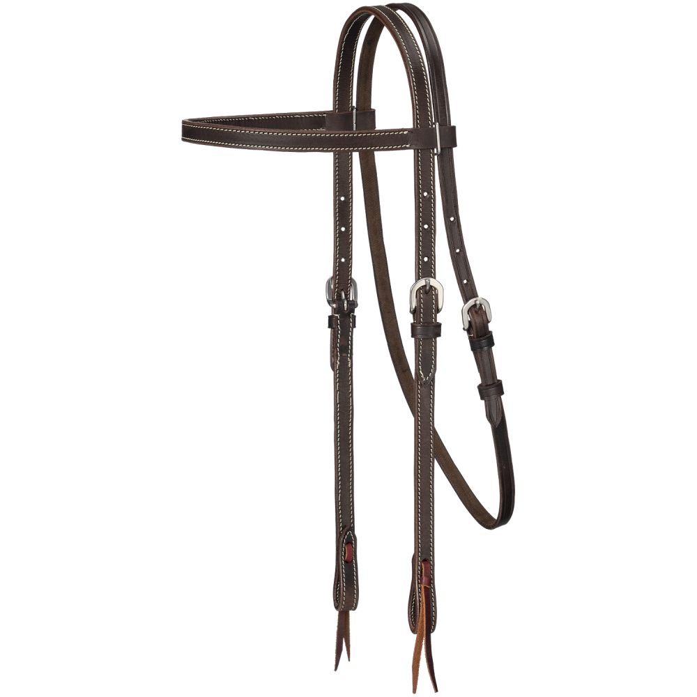 Royal King Plain Leather Browband Headstall